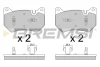 Гальмівні колодки перед. Audi Q5 16- (D 338mm) (BREMBO) BREMSI BP3869 (фото 1)