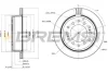 Гальмівний диск зад. Cruiser 300/80/90/Prado/Lexus GX 01-10 3.0-4.7 BREMSI CD7743V (фото 1)