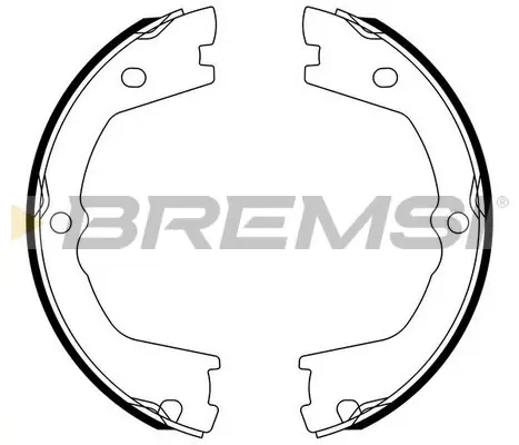 Гальмівні колодки зад. DAILY 2.3-3.0 89- (BREMBO) BREMSI GF0142 (фото 1)