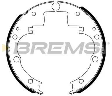 Гальмівні колодки зад. Daily II -99 (бараб.) BREMSI GF0166