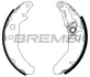 Гальмівні колодки зад. Ford Fiesta III 89-99 (Bendix) BREMSI GF0225-1 (фото 1)