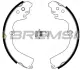 Гальмівні колодки зад. Impreza 92-00/Forester 97-08/Legasy I 89-94 (Akebono) BREMSI GF0884 (фото 1)