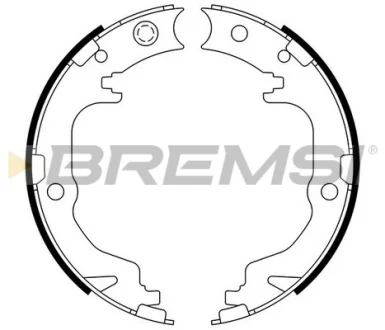 Колодки ручного гальма (170x32) Mitsubishi ASX/Lancer 08-/Outlander 06- BREMSI GF4886