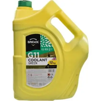 Антифриз зелений G11 10л BREXOL Antf-016