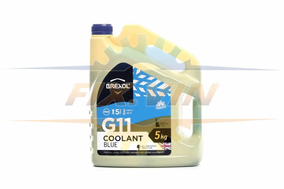 Антифриз G11 синий 5л BREXOL Antf-021 (фото 1)