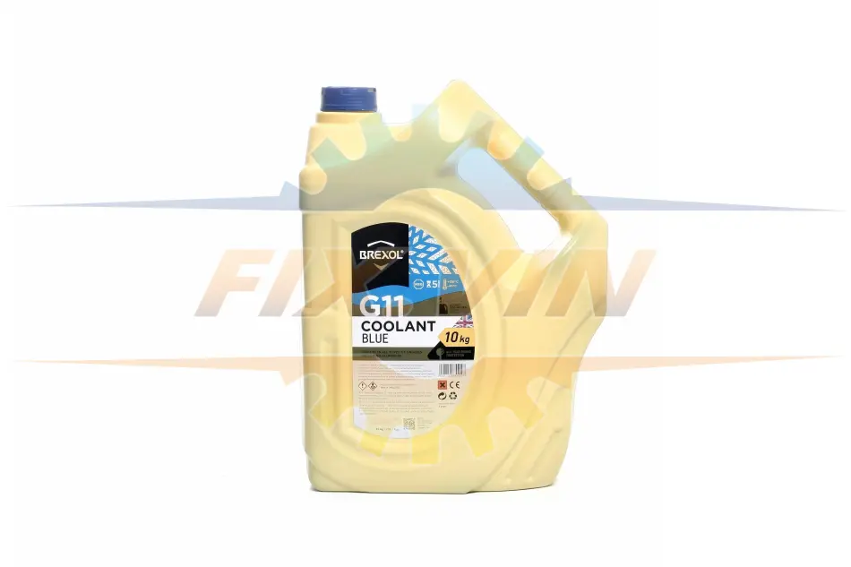 Антифриз G11 синій 10л BREXOL Antf-022 (фото 1)