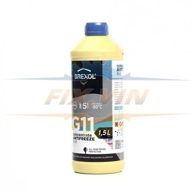 Антифриз BLUE концентрат G11 -80C 1,5л BREXOL Antf-032 (фото 1)