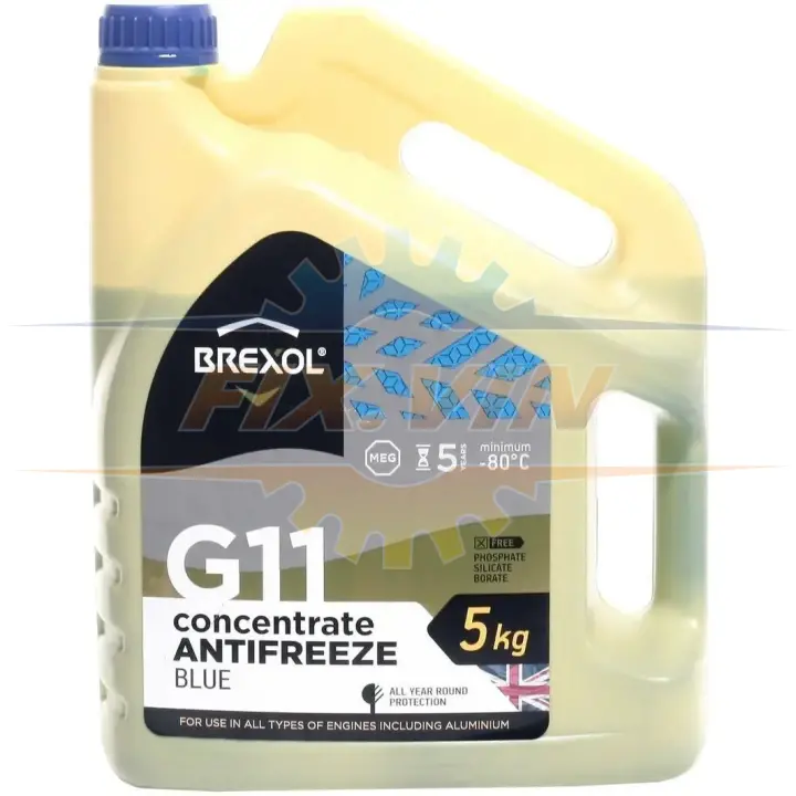 Антифриз BLUE концентрат G11 -80C 5л BREXOL Antf-033 (фото 1)
