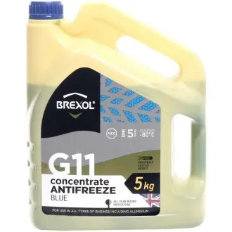 Антифриз BLUE концентрат G11 -80C 5л BREXOL Antf-033