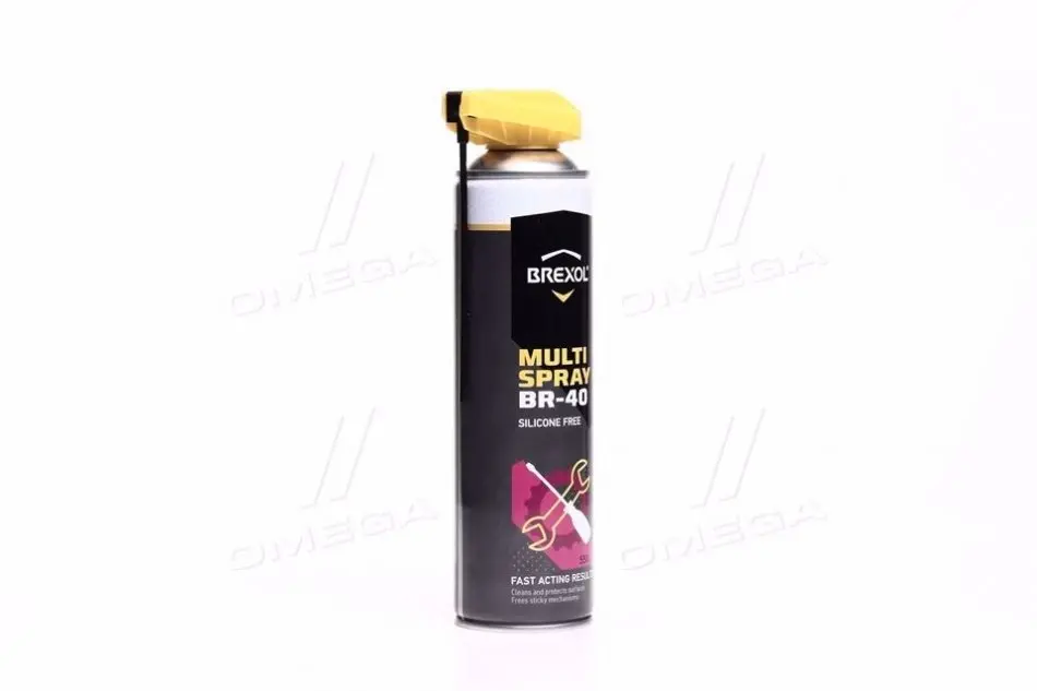 Мульти спрей мастило (аналог WD-40) 550ml (носик) BREXOL Br-40n (фото 1)