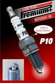 Свіча запалювання IRIDIUM PREMIUM+  BRISK P10