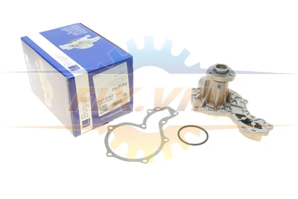 Помпа води Audi/Seat/VW 1.3-2.0/1.6-2.0i/1.6-1.9D/TD/SDI/1.8GTI/2.0E 78-03 (R/B) (6 лоп) BUGATTI PA10162 (фото 1)