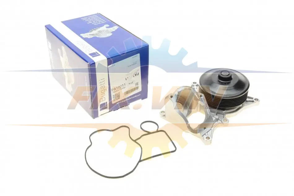 Помпа води BMW 3 (F30/F80/F34)/4 (F36/F33/F83)/5 (F10/F07/F11) 3.0D 10- (N57) (B/B)(6 лоп) BUGATTI PA10211 (фото 1)