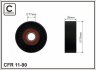 Ролик натяжного механізму поліклинового ремня BMW 5 E39/7 E38/8 E31 3.5/4.4 02.96-12.03 70x17x28 CAFFARO 1190 (фото 1)