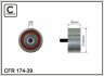 Ролик проміжний поліклинового ремня Volvo S40 I/V40, MitsubishiI Carisma, Renault Clio II/Espace III/Laguna I/Megane I/Scenic I 1.9D/2.0 03.95- 51x8x26 CAFFARO 17439 (фото 1)