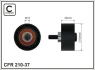 Ролик проміжний ремня ГРМ Citroen C4/Grand Picasso/I/C4 I/C5/I/II/III/C8/Evasion/Jumpy/Xsara, Fiat Scudo/Ulysse 1.8-2.2 01.99- 60x10x30 CAFFARO 21037 (фото 1)