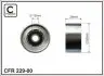 Ролик проміжний ремня ГРМ Toyota Avensis/Camry/Carina/E/II/Corolla/FX/Liteace/Picnic 1.8D/2.0D/2.2D 04.82-02.03 62x12x29 CAFFARO 22900 (фото 1)