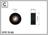 Ролик проміжний поліклинового ремня BMW 5 E39/7 E38/8 E31 3.5/4.4 02.96-12.03 70,5x9x28,5 CAFFARO 35-98 (фото 1)