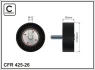 Ролик проміжний ремня ГРМ Chevrolet Captiva/Cruze/Epica/Lacetti/Nubira, Opel Antara 2.0D 01.05- 65x10x26 CAFFARO 425-26 (фото 1)