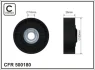 Ролик проміжний поліклинового ремня Mercedes Sprinter 3,5-T 906/3-T 906/4,6-T 906/4-T 907/910/5-T 906 3.0D 06.06- 80x16x26 CAFFARO 500180 (фото 1)