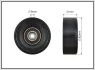 Ролик натяжного механізму поліклинового ремня Chevrolet Captiva/Malibu, Opel Antara/Astra J GTC/Insignia A/Country, Saab 9-3/9-3X/9-5 2.0/2.0ALK/2.4 01.08- 82x8x31 CAFFARO 500205 (фото 1)