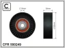 Ролик проміжний поліклинового ремня Subaru Forester/Impreza/Legacy IV/V/Outback/XV 2.0D 02.08- 85x10x30 CAFFARO 500249 (фото 1)