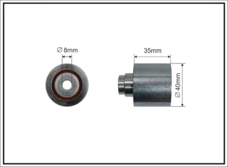 Ролик CFR 40x8x36 CAFFARO 62-35