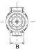 Генератор FORD/PSA Ka/Nemo/Panda/Punto/Strada/Grand Scenic/Musa "1,2-1,9" 99>> CARGO 113718 (фото 3)