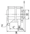 Генератор DACIA/NISSAN/RENAULT Logan/Almera/Sandero/Duster/Kangoo "1,5-1,6" 07>> CARGO 116048 (фото 3)