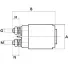 Втягуюче реле Valeo D6G3, D7E2, 5, 16, 23, 25 PSA CARGO 235106 (фото 3)