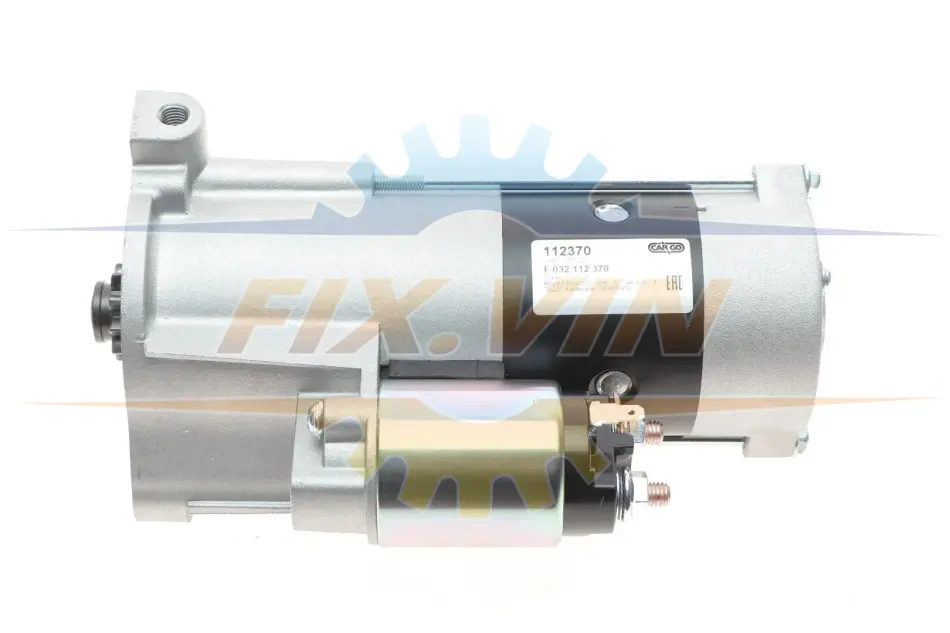 Стартер (12В, 2,2кВт, новий) MITSUBISHI DELICA / SPACE GEAR, L200 / TRITON, PAJERO II, PAJERO III, PAJERO IV, PAJERO SPORT II, CANTER VI (FE5, FE6, FB5, FB6) 2.5D-3.2D 12.90- CARGO F 032 112 370 (фото 1)