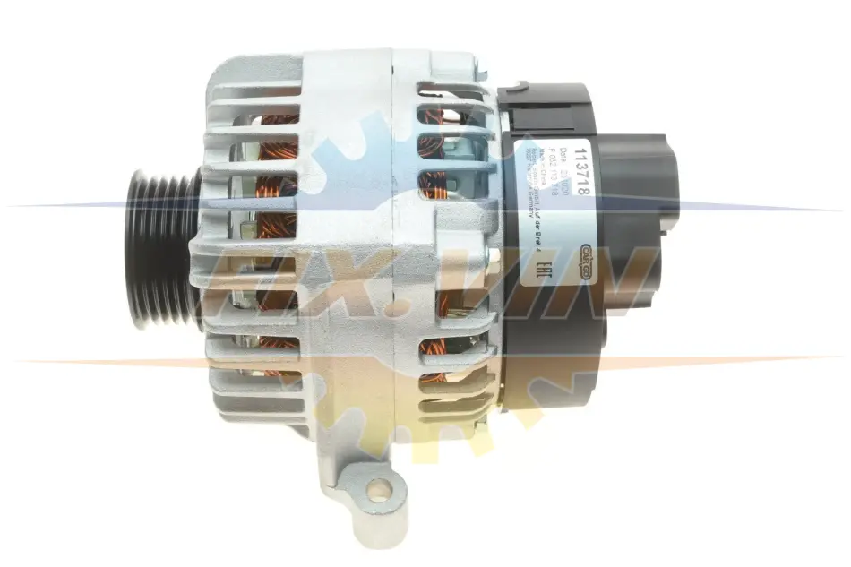 Генератор (14В, 70А, новий із заставою) ALFA ROMEO MITO CITROEN C4 I FIAT 500, DOBLO, FIORINO, GRANDE PUNTO, IDEA, PALIO, PANDA, PUNTO, PUNTO EVO, QUBO, SIENA, STRADA LANCIA MUSA, Y 1.1-2.0 03.96- CARGO F 032 113 718 (фото 1)