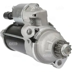 Стартер (12В, 1,7кВт, новий із заставою) AUDI A1, A1 ALLSTREET, A1 CITY CARVER, A3, A3 ALLSTREET, Q2, Q3, TT CUPRA ATECA, FORMENTOR, LEON, LEON SPORTSTOURER SEAT ALHAMBRA, ARONA 1.0-2.0 09.07- CARGO F032115560 (фото 1)