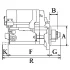 TOYOTA Стартер FORTUNER 05-, HILUX VII 05- CARGO F032116981 (фото 1)