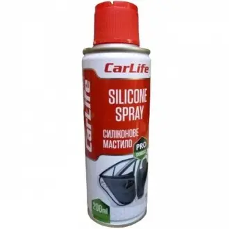 Силіконова змазка Carlife Silicone Spray, 200ml CarLife CF200
