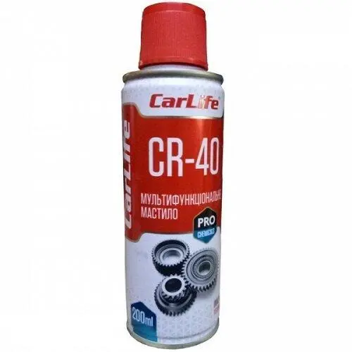 Мультифункціональне мастило CARLIFE MULTIFUNCTIONAL LUBRICANT CR-40,200ml CarLife CF202 (фото 1)