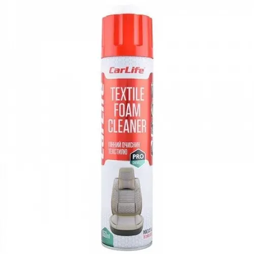 Очисник текстилю, Carlife Textile Foam Cleaner,650ml. CarLife CF651 (фото 1)