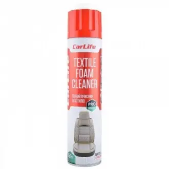 Очисник текстилю, Carlife Textile Foam Cleaner,650ml. CarLife CF651
