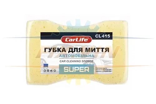 Губка для мытья автомобиля 200*130*70 SUPER CARLIFE CarLife CL-415 (фото 1)