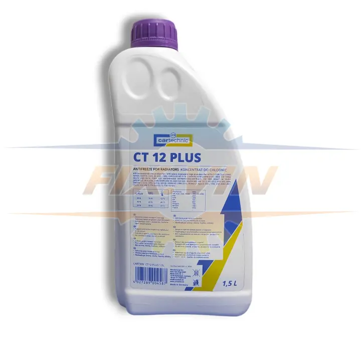 Антифриз G12+ фіолетовий 1,5л концентрат CARTECHNIC CART999 CT12 PLUS 1,5L (фото 1)