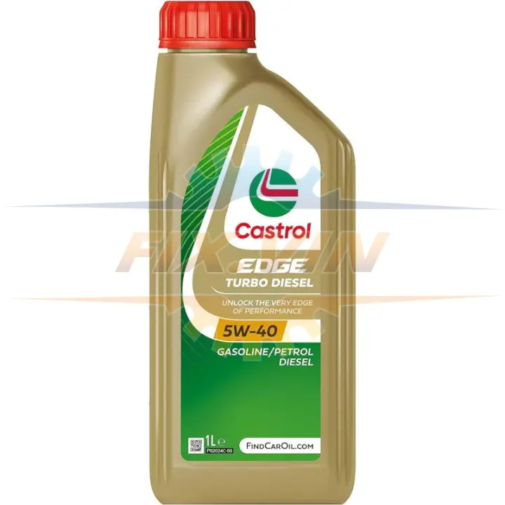 Олива моторна Edge Turbo Diesel 5W-40 1л CASTROL 1535B5 (фото 1)