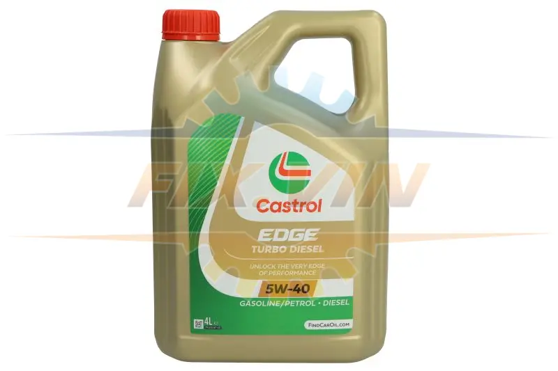 Олива моторна Edge Turbo Diesel 5W-40 4л CASTROL 1535BA (фото 1)