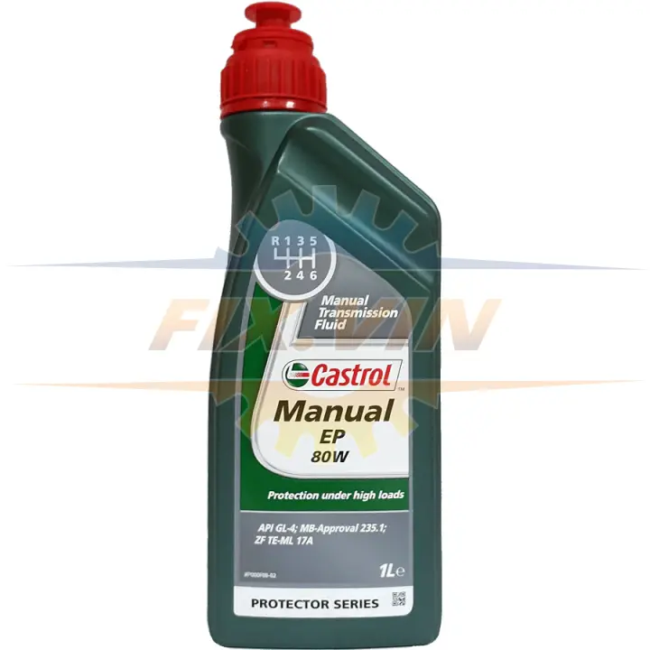 Трансмісійна олива Manual EP 80W 1л CASTROL 154F6D (фото 1)