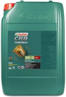 Олива моторна CRB Turbomax 10W-40 E4/E7 20л CASTROL 15B6D3