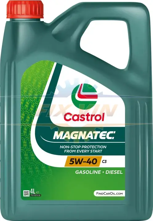 Масло моторное Magnatec 5W-40 C3 4л CASTROL 15C9CA (фото 1)