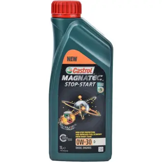 Олива моторна Magnatec Stop-Start 0W-30 1л CASTROL 15D607
