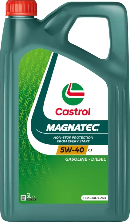 Масло моторное Magnatec 5W-40 C3 5л CASTROL 15F625 (фото 1)