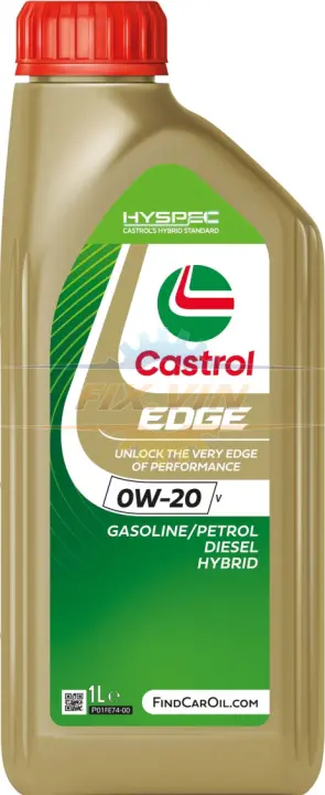Олива моторна Edge 0W-20 V 1л CASTROL 15F706 (фото 1)