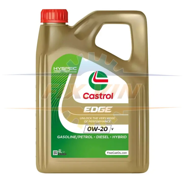 Олива моторна Edge 0W-20 V 4л CASTROL 15F708 (фото 1)