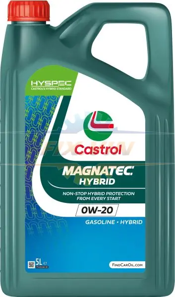 Моторна олива Magnatec Hibrid 0W20 5л CASTROL 15F873 (фото 1)